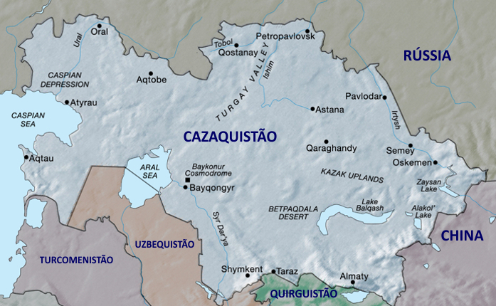 mapa-cazaquistão