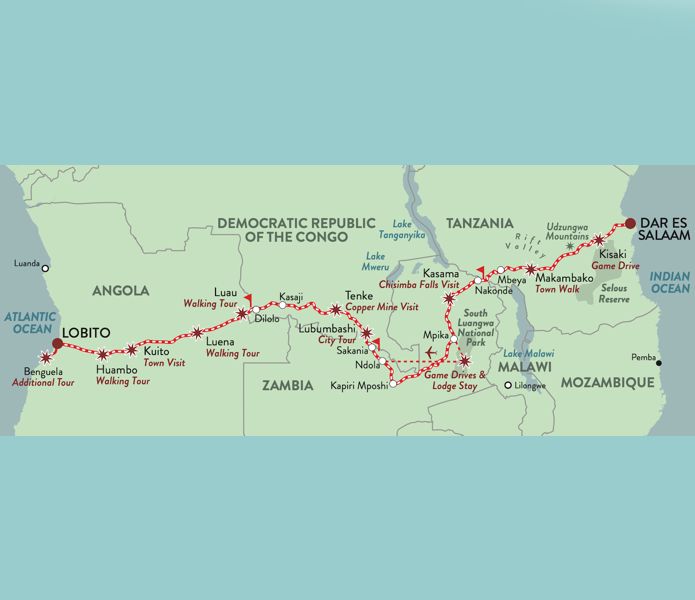 Rovos Rail - Do Atlântico ao Índico